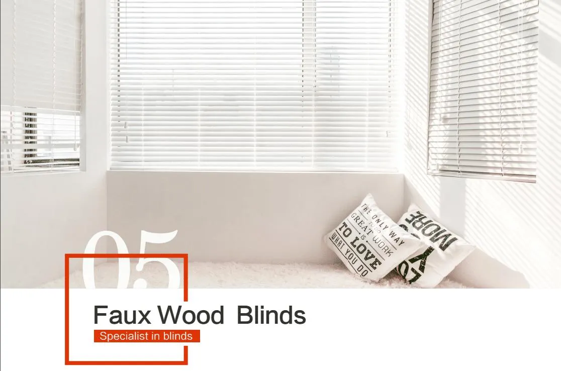 Faux Wood Blinds
